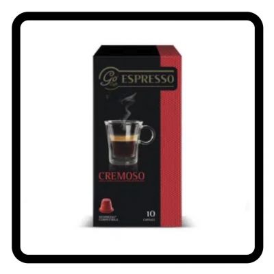 Go caffe - Nespresso komp. - CREMOSO - 10 kos