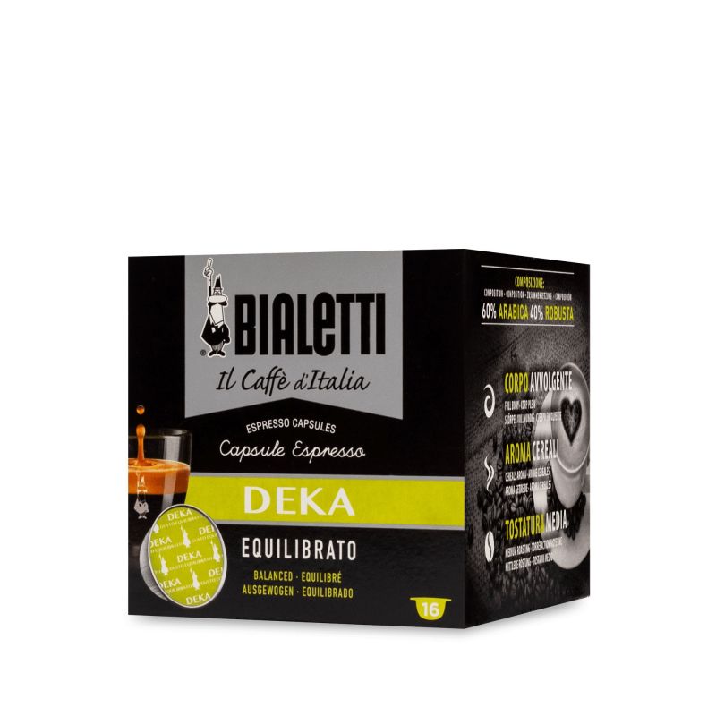 Bialetti - kava brez kofeina - 16 kos