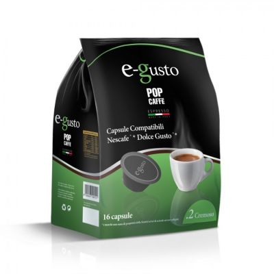 Pop caffe - komp. Nescafè Dolce Gusto - E-Gusto cremoso -...