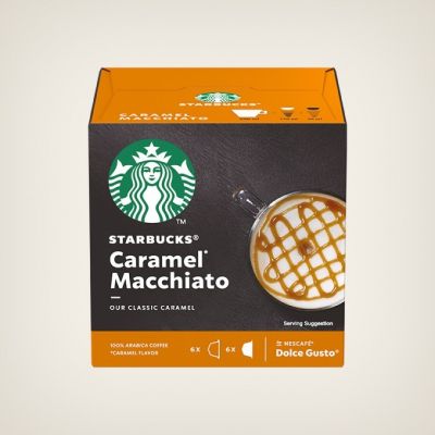 STARBUCKS® CARAMEL MACCHIATO BY NESCAFÉ® DOLCE GUSTO®