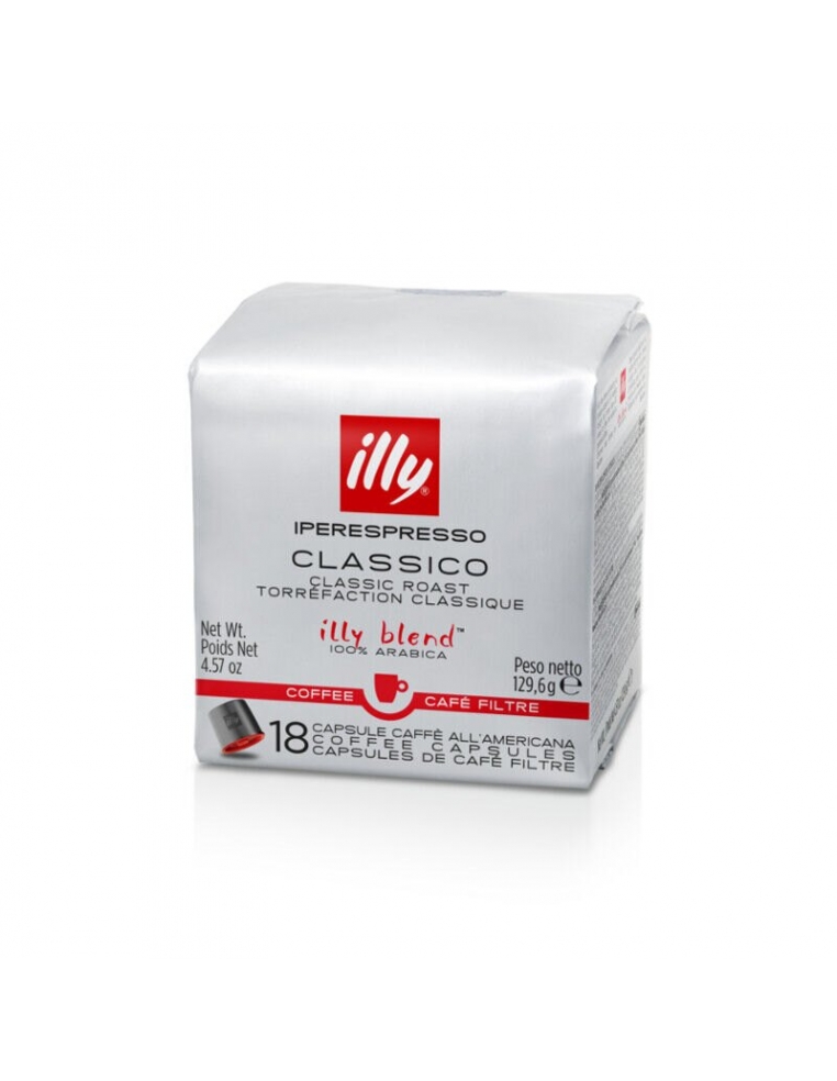 Illy - Iperespresso - rdeča - Americana - 18 kos