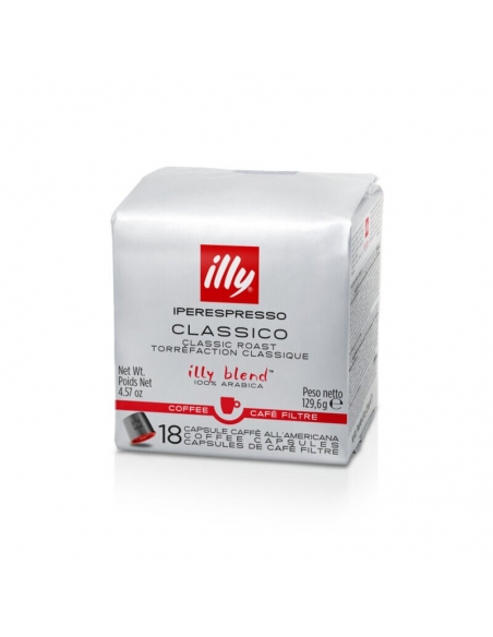 Illy - Iperespresso - rdeča - Americana - 18 kos