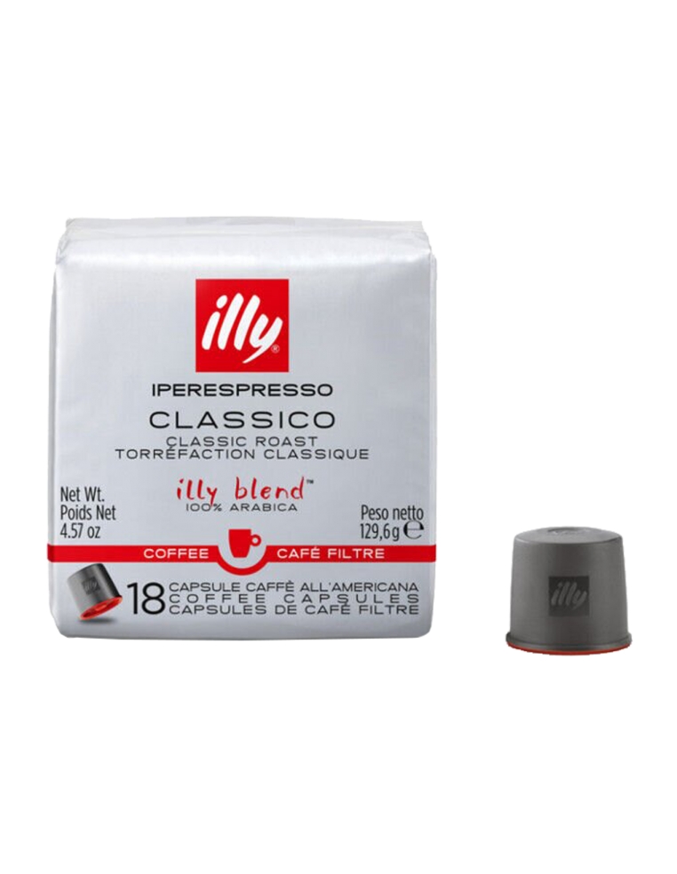 Illy - Iperespresso - rdeča - Americana - 18 kos