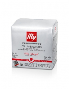 Illy - Iperespresso - rdeča - Americana - 18 kos