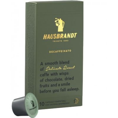 Hausbrandt - Nespresso komp. - brez kofeina - 10 kos